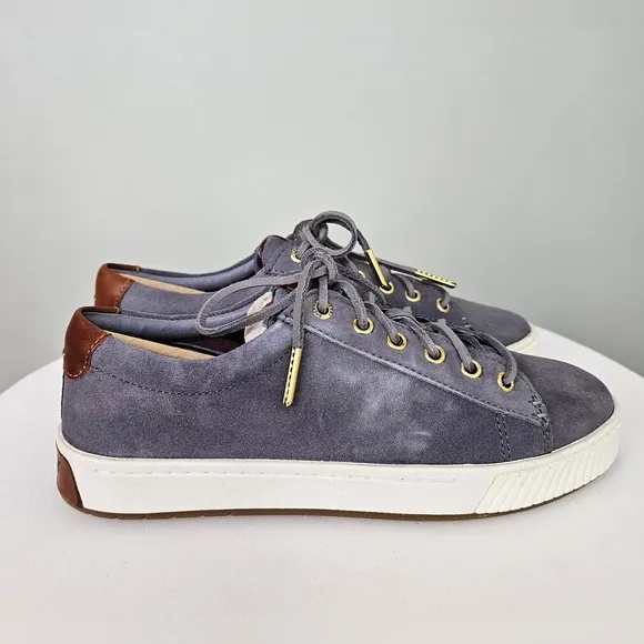 Sperry Women's Vulcanized Anchor Plushwave LTT Suede Sneaker Shoes 6.5