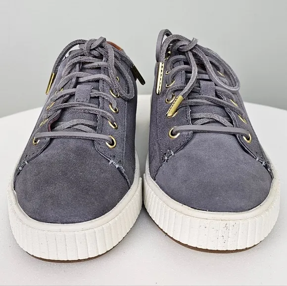 Sperry Women's Vulcanized Anchor Plushwave LTT Suede Sneaker Shoes 6.5
