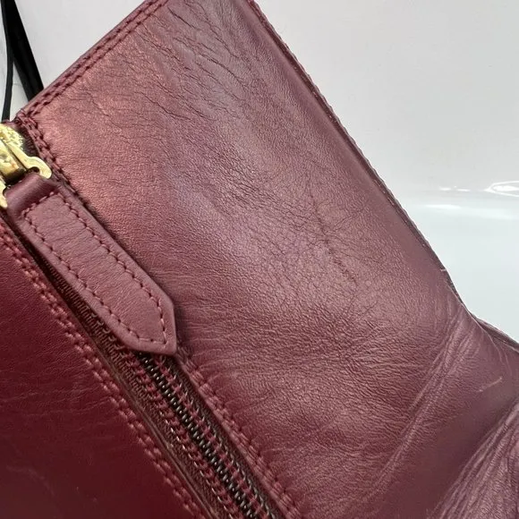 🌷❤️‍🔥SPRING SALE 🔥 FINAL PRICE🌷💥Valentino Garavani Burgundy Plum Boots 39