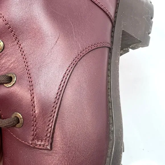 🌷❤️‍🔥SPRING SALE 🔥 FINAL PRICE🌷💥Valentino Garavani Burgundy Plum Boots 39