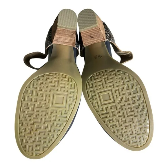 Spring Step L’Artiste Toolie Shoes in Blue Size 41
