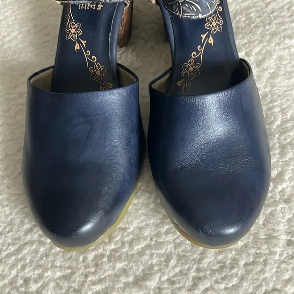 Spring Step L’Artiste Toolie Shoes in Blue Size 41