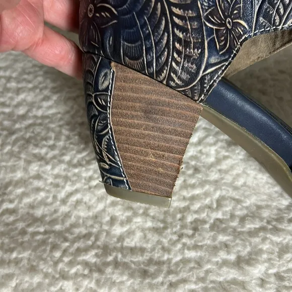 Spring Step L’Artiste Toolie Shoes in Blue Size 41