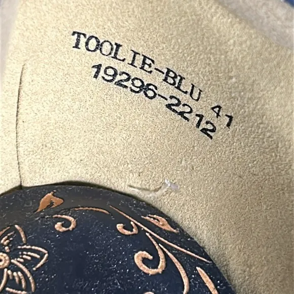 Spring Step L’Artiste Toolie Shoes in Blue Size 41