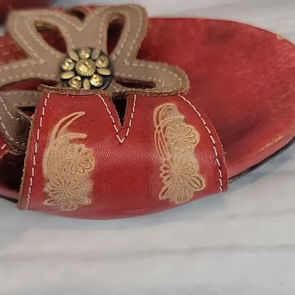 Spring Step Carlina L'artiste collection slide mules Size 40 (US 8.5)