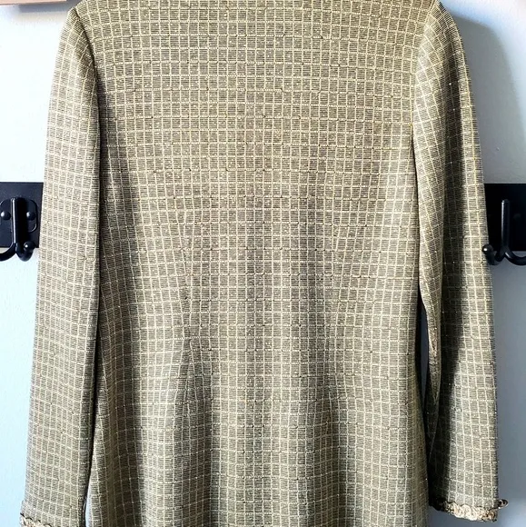 St John Evening by Marie Gray Gold Cardigan Size 6