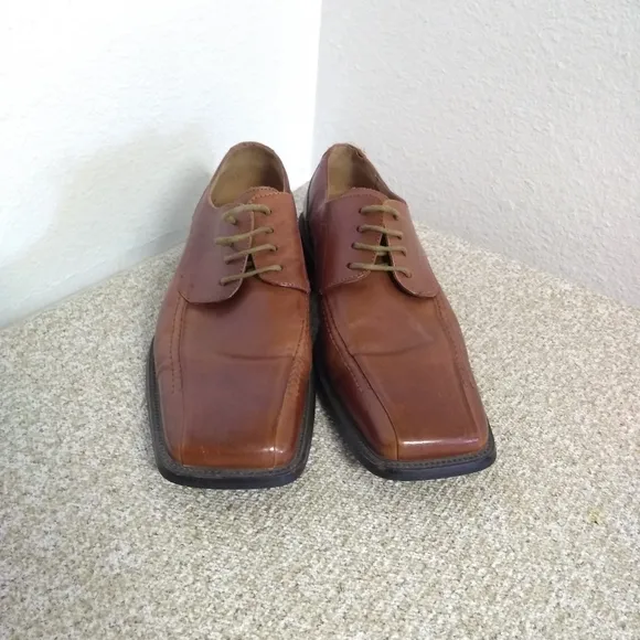 Stacy Adam Brown Leather Shoes