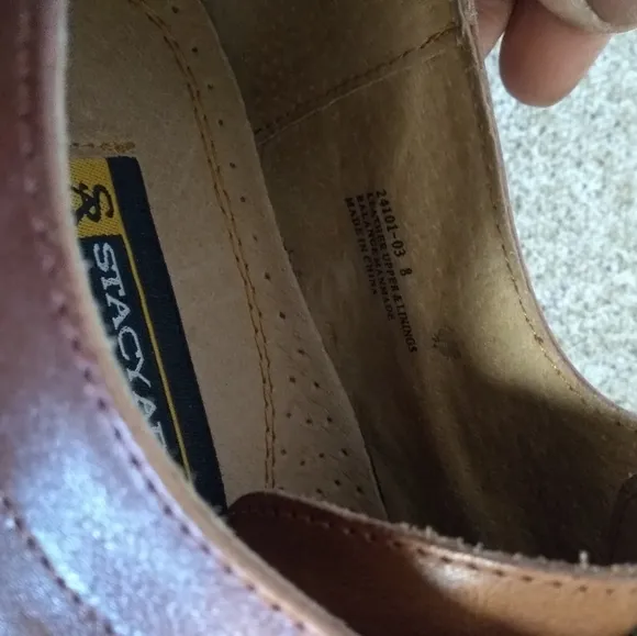 Stacy Adam Brown Leather Shoes
