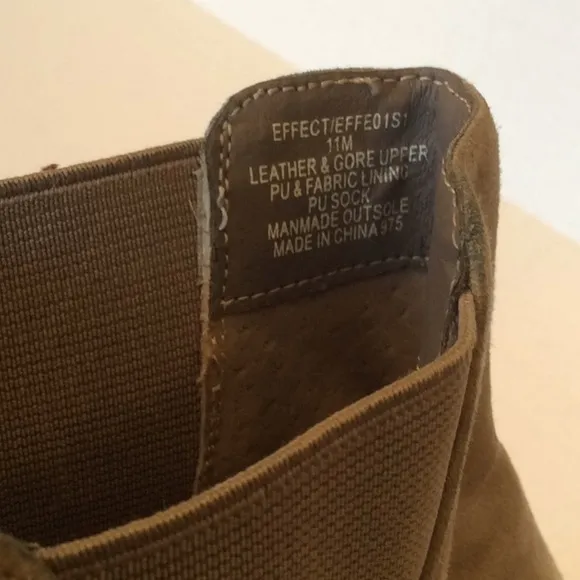Steve Madden Gray Suede Ankle Boots Size 11