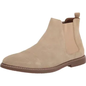 Steve Madden Men Highline Chelsea Boot Size 13 Sand Suede 100% Leather Shoes NEW