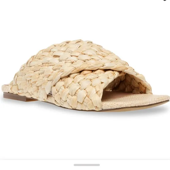 Steve Madden Women's Natural Raffia Sandals - New