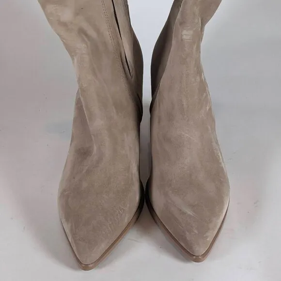 Steve Madden Women's Tan Ankle High Boots - Size 10