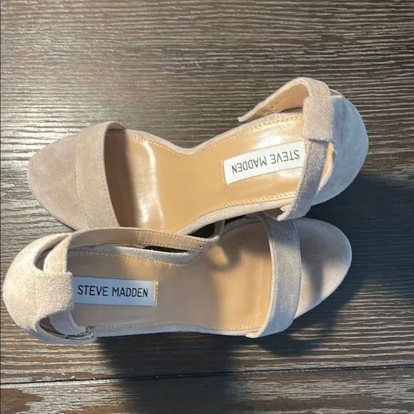 Steve Madden Women's Cream Heels