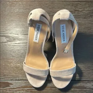 Steve Madden Women's Cream Heels