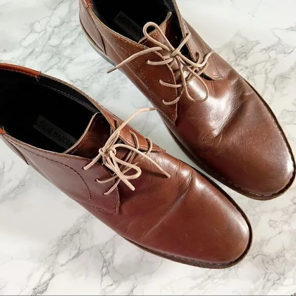 Steve Madden Harken leather mens boots