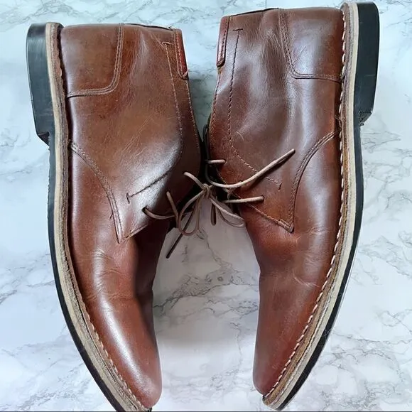 Steve Madden Harken leather mens boots
