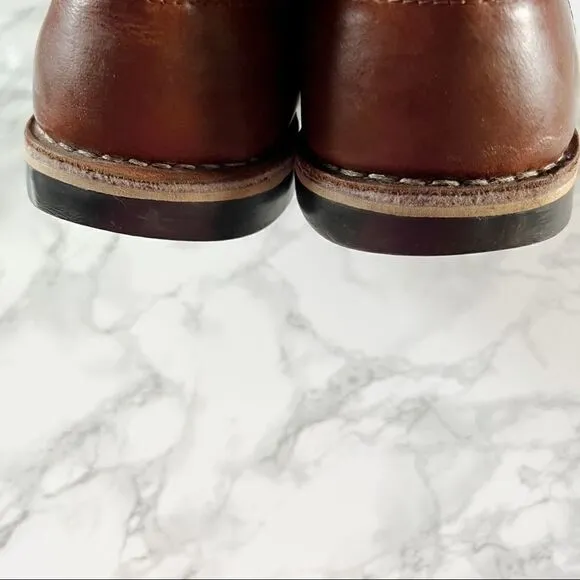 Steve Madden Harken leather mens boots
