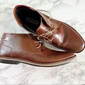 Steve Madden Harken leather mens boots