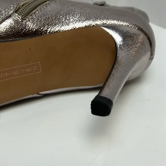Steven New York silver ankel  boots size 8