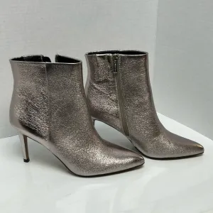 Steven New York silver ankel  boots size 8
