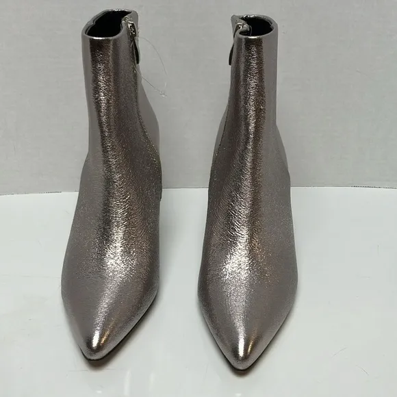 Steven New York silver ankel  boots size 8