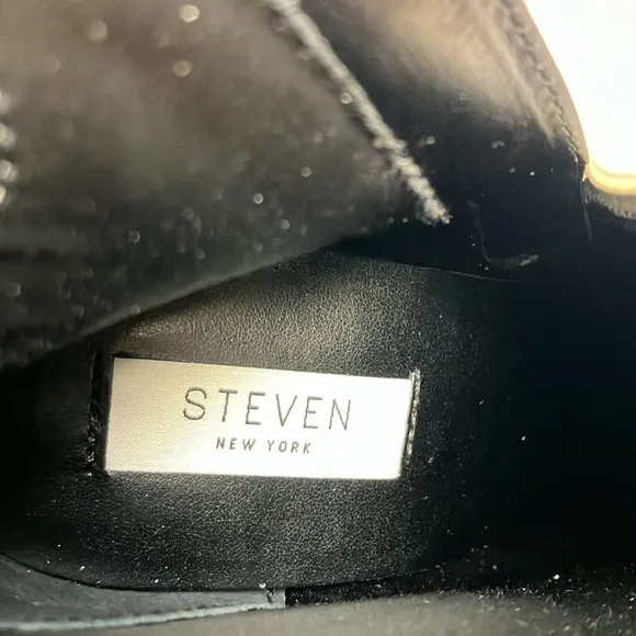 Steven New York silver ankel  boots size 8