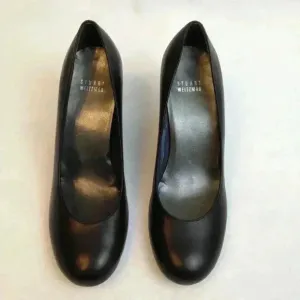 Stuart Weitzman Black Slip-On Spain Size 8M Shoes