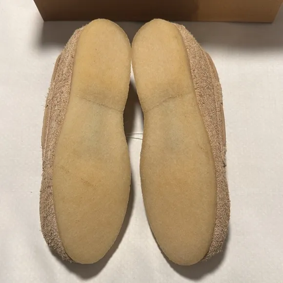 Suede Boat Shoes Mens 10 Tan American Eagle
