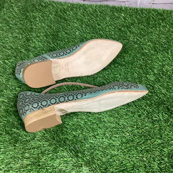 Sundance Ballerina Flat Shoes Laser Cut 40