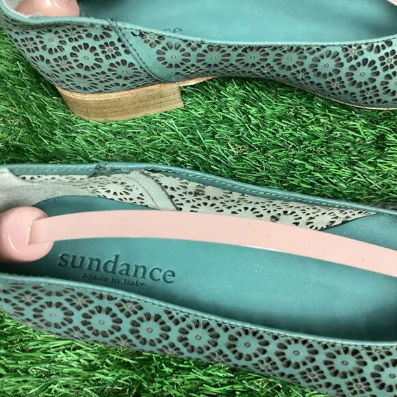 Sundance Ballerina Flat Shoes Laser Cut 40