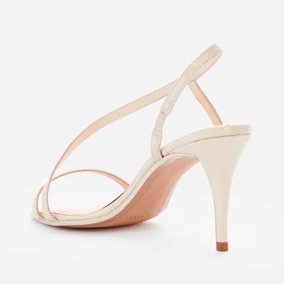 Ted Baker Pippel Nude Patent Strappy Heeled Sandals Beige Stiletto Heel Pumps 11