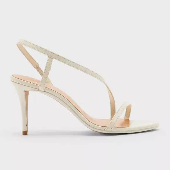 Ted Baker Pippel Nude Patent Strappy Heeled Sandals Beige Stiletto Heel Pumps 11