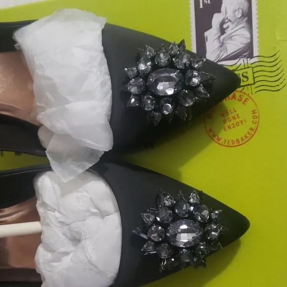 Ted Baker Women's Black Embellished Heels