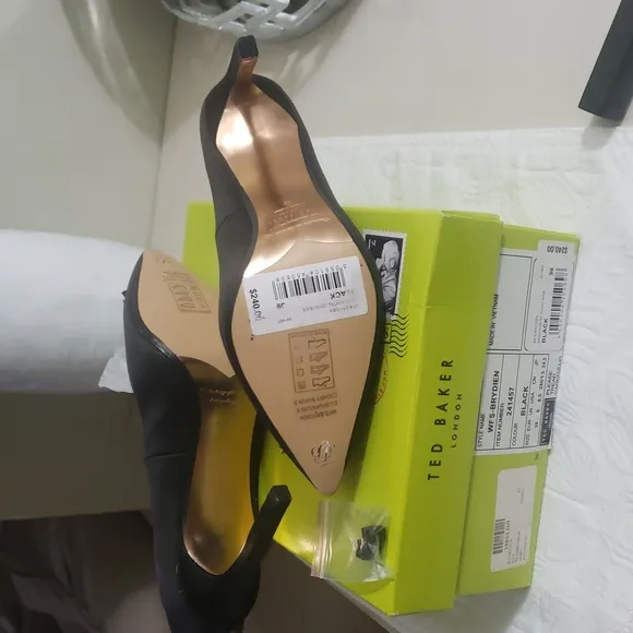 Ted Baker Women's Black Embellished Heels