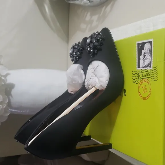 Ted Baker Women's Black Embellished Heels