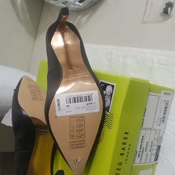 Ted Baker Women's Black Embellished Heels