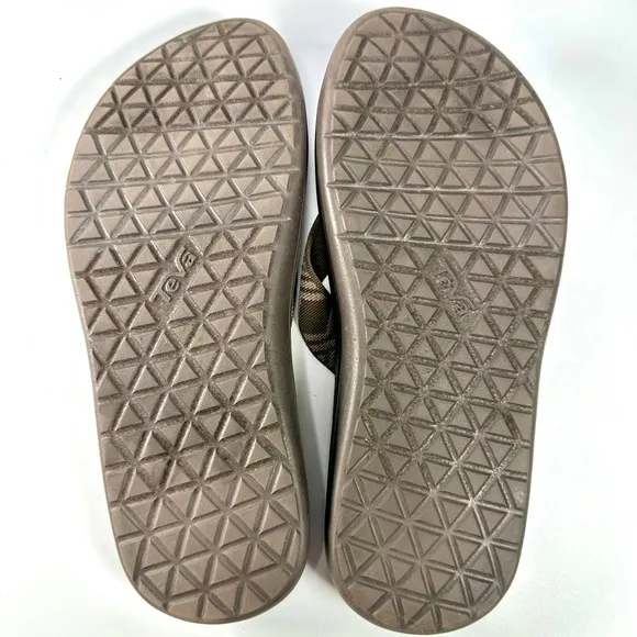 Teva Men's Voya Brown Flip Flops