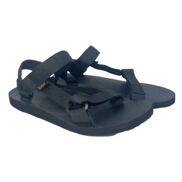 Teva Original Universal Urban Sandals Adjustable Outdoor Casual Black Men 9 NEW