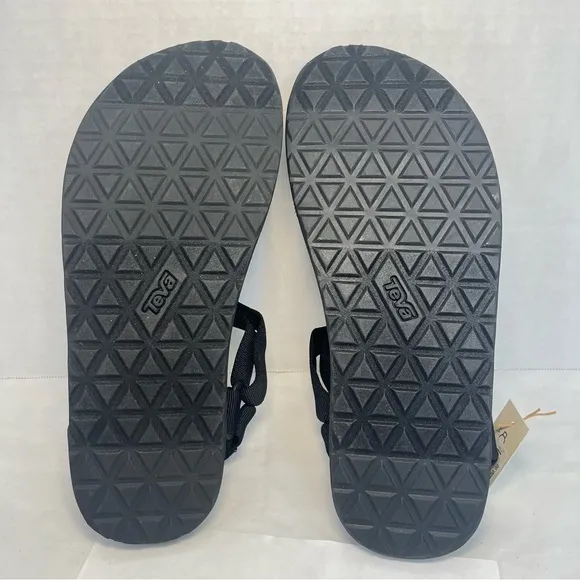 Teva Original Universal Urban Sandals Adjustable Outdoor Casual Black Men 9 NEW