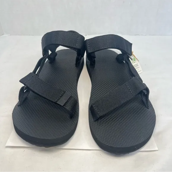Teva Original Universal Urban Sandals Adjustable Outdoor Casual Black Men 9 NEW