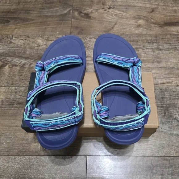 Teva  Purple Sandals Youth Girls Size 6Y
