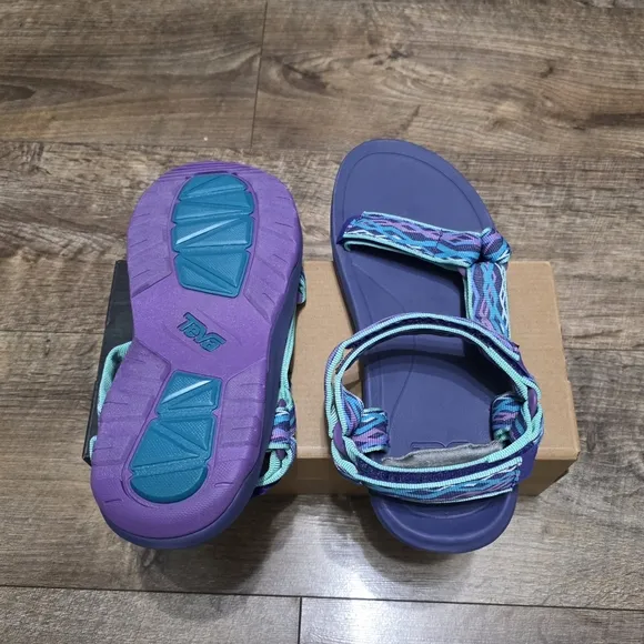Teva  Purple Sandals Youth Girls Size 6Y