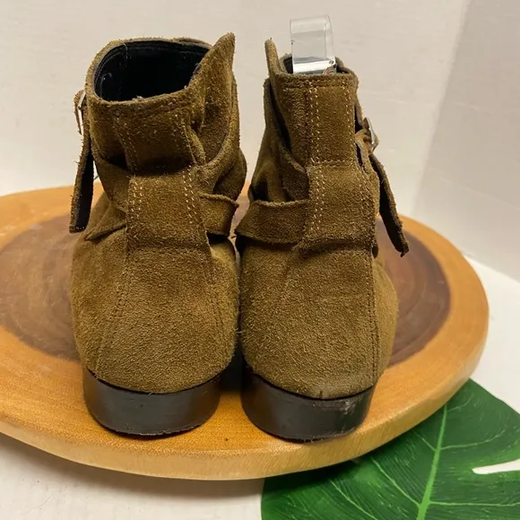 The KOOPLES Ankle Boots Leather Distressed Boots