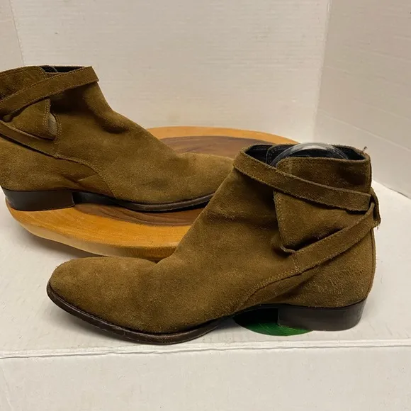 The KOOPLES Ankle Boots Leather Distressed Boots