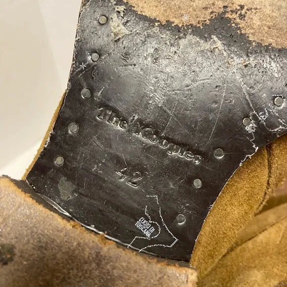 The KOOPLES Ankle Boots Leather Distressed Boots