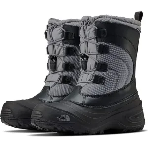The North Face Alpenglow IV NF0A2T5PG69-040 Kids Zinc Gray Snow Boots 4 MOO125