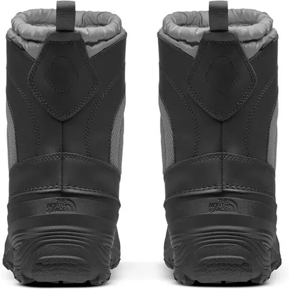 The North Face Alpenglow IV NF0A2T5PG69-040 Kids Zinc Gray Snow Boots 4 MOO125