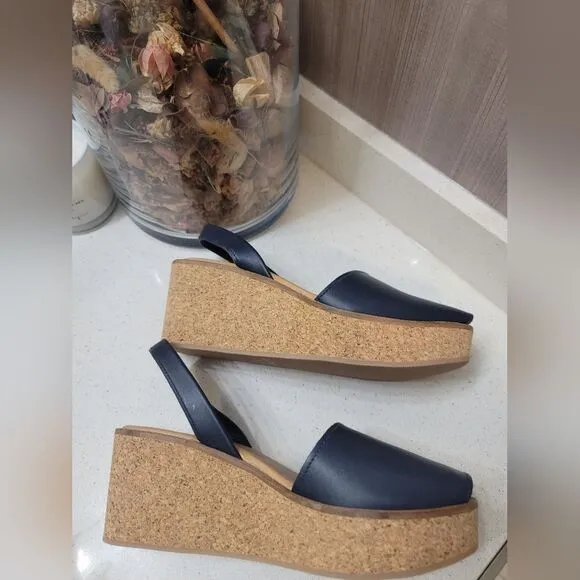 The Spanish Sandal Co Ankle Strap Tan Nubuck Leather Sandals 40 New