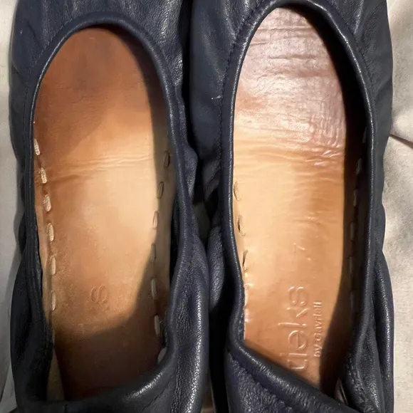 Tieks Women's Navy Ballet Flats
