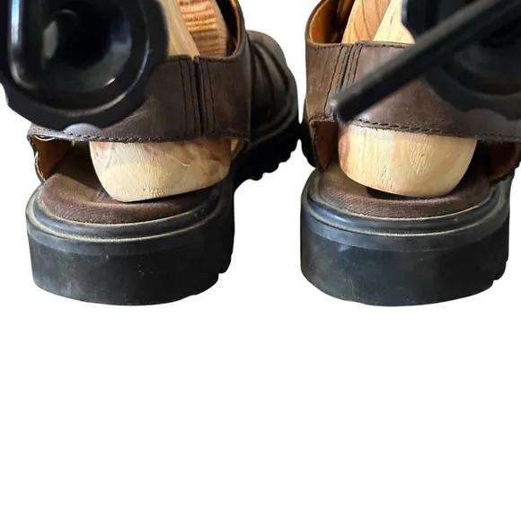 Timberland Fisherman Leather Sandals Brown Smart Comfort 84041 Men’s Size 10M